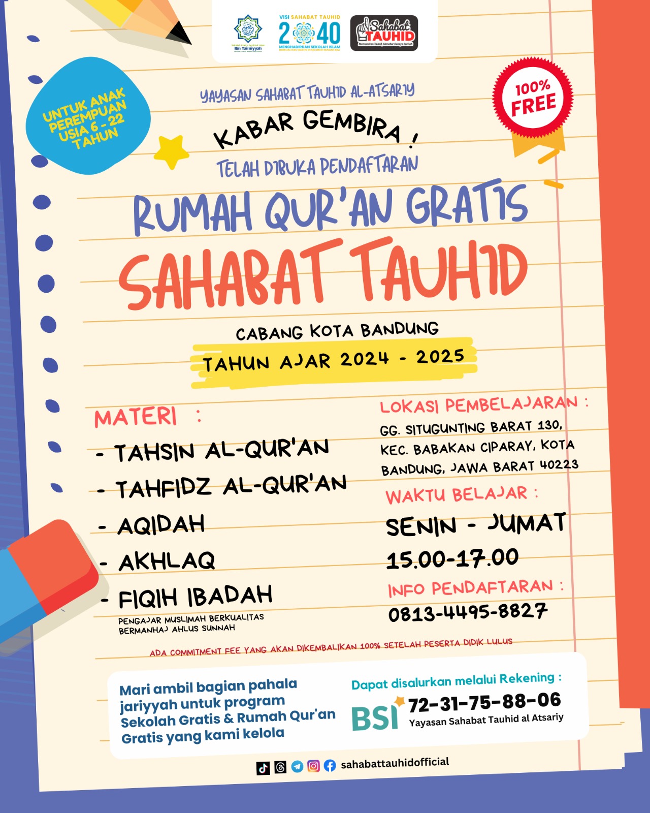 RQ BANDUNG ANAK-ANAK & REMAJA