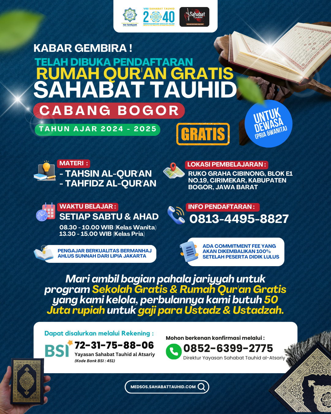 RQ BOGOR ANAK-ANAK & REMAJA